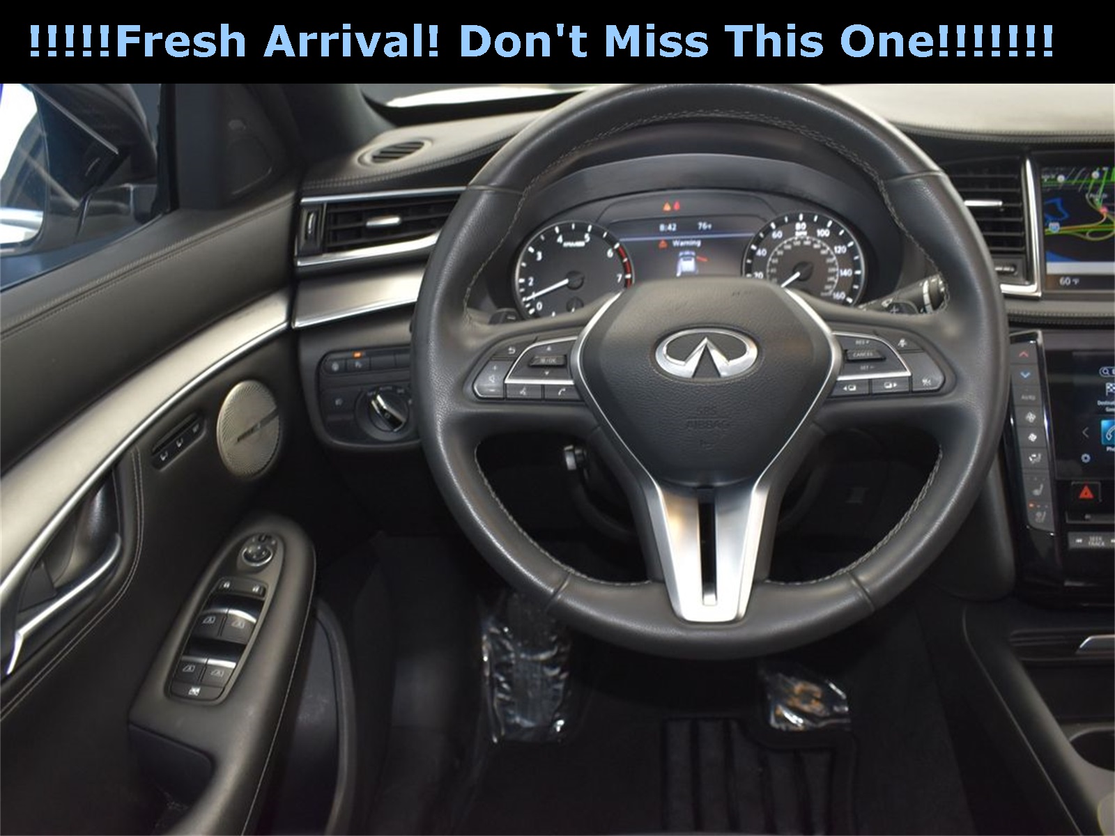 2022 Majestic White INFINITI QX55 ESSENTIAL AWD SUV