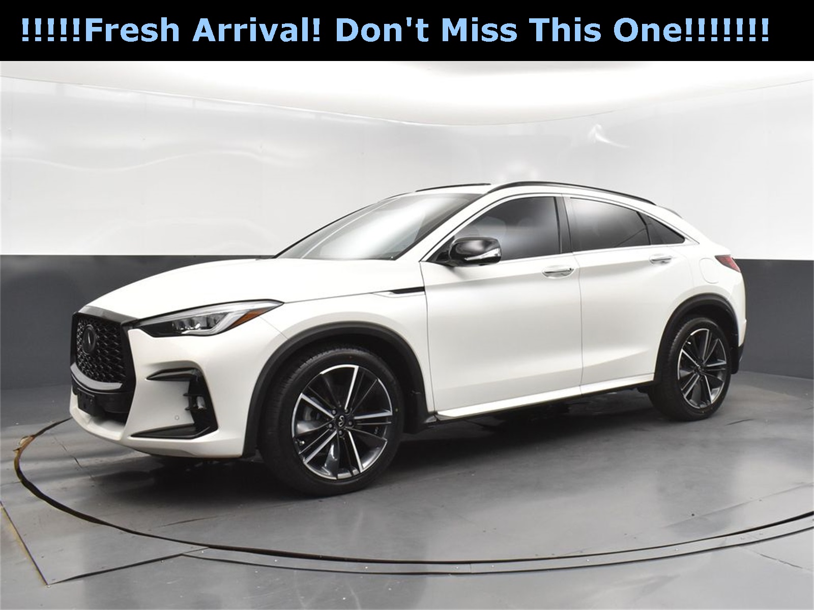 2022 Majestic White INFINITI QX55 ESSENTIAL AWD SUV