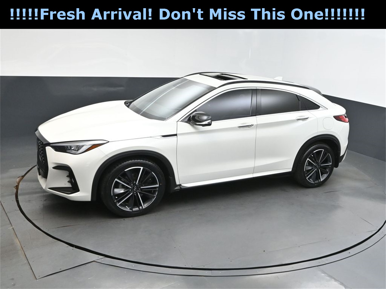 2022 Majestic White INFINITI QX55 ESSENTIAL AWD SUV