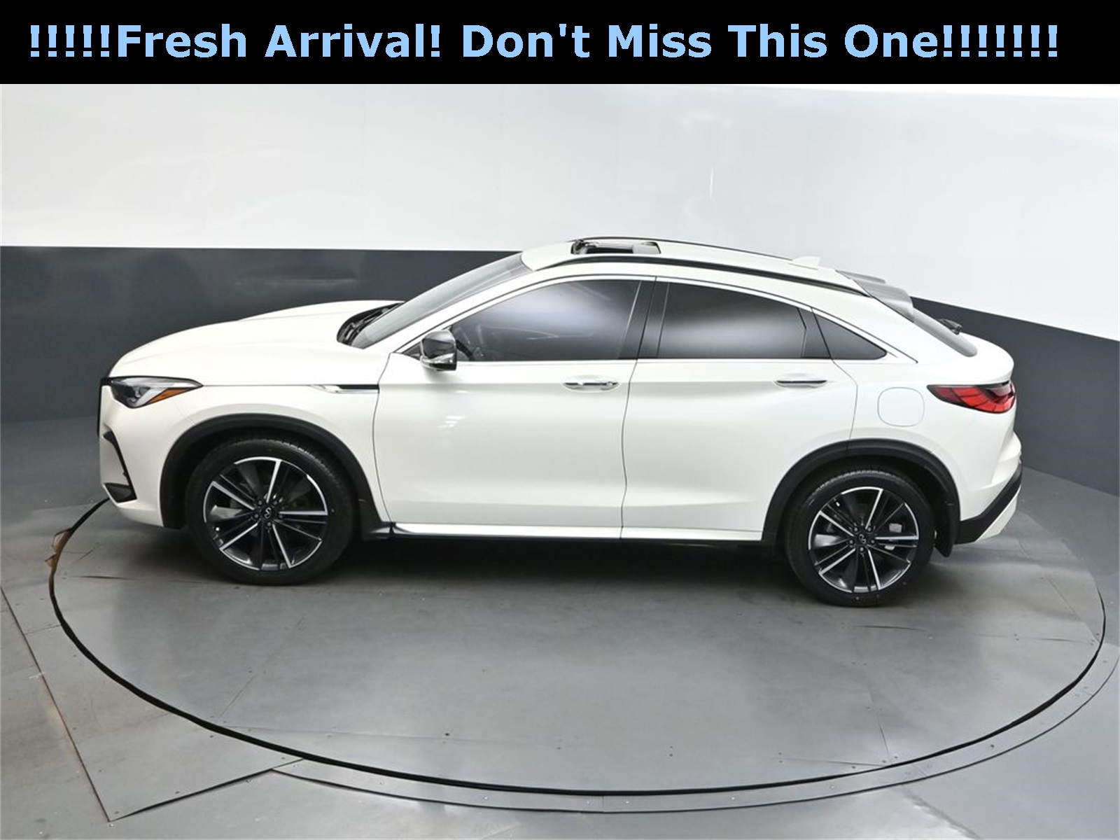 2022 Majestic White INFINITI QX55 ESSENTIAL AWD SUV