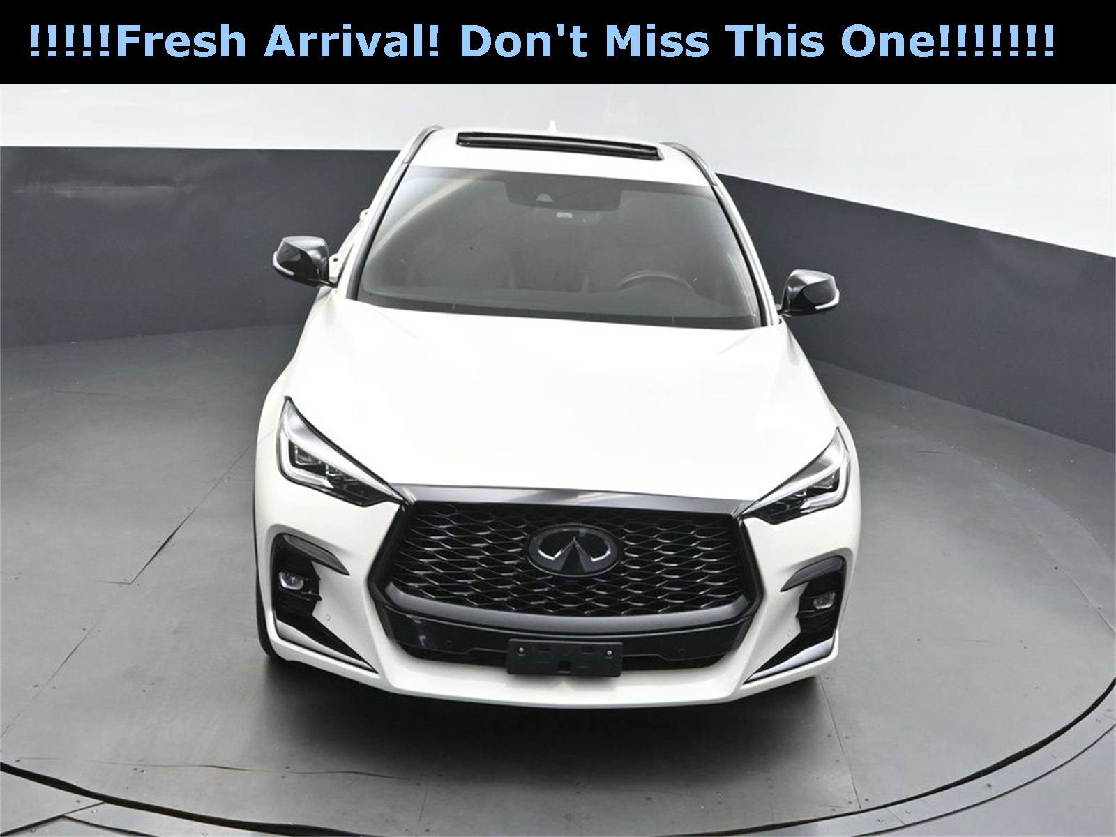 2022 Majestic White INFINITI QX55 ESSENTIAL AWD SUV