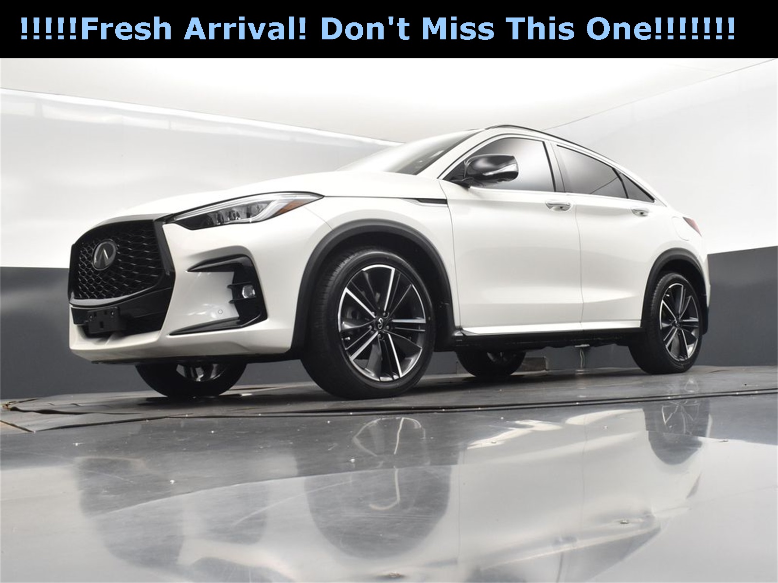 2022 Majestic White INFINITI QX55 ESSENTIAL AWD SUV