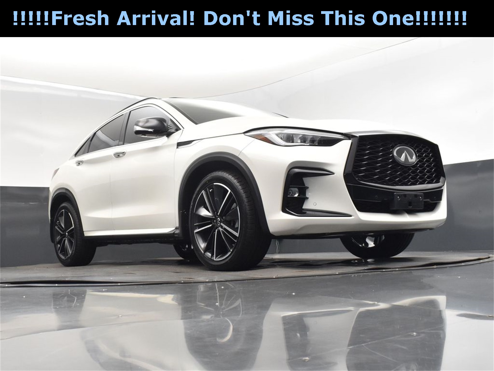 2022 Majestic White INFINITI QX55 ESSENTIAL AWD SUV