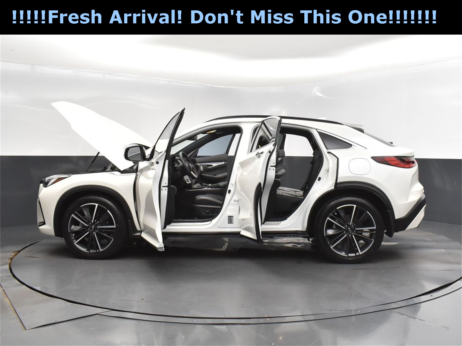 2022 Majestic White INFINITI QX55 ESSENTIAL AWD SUV