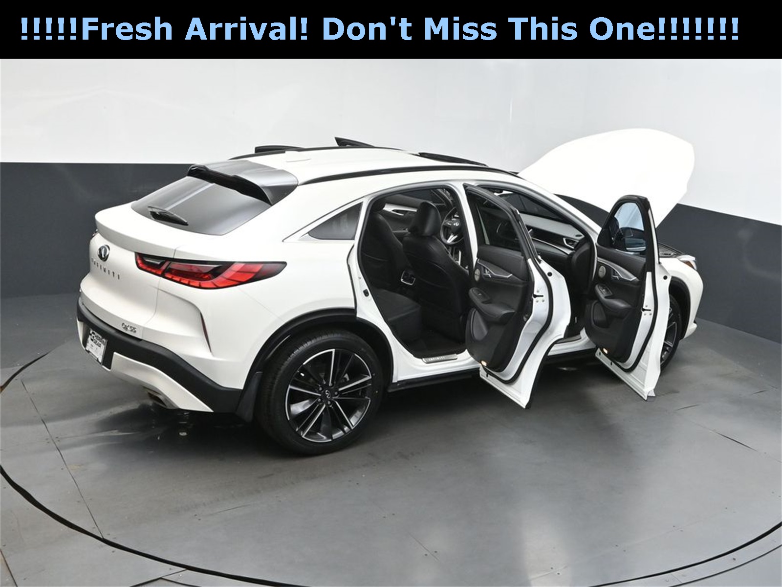 2022 Majestic White INFINITI QX55 ESSENTIAL AWD SUV