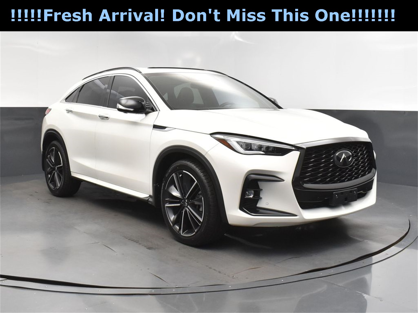 2022 Majestic White INFINITI QX55 ESSENTIAL AWD SUV