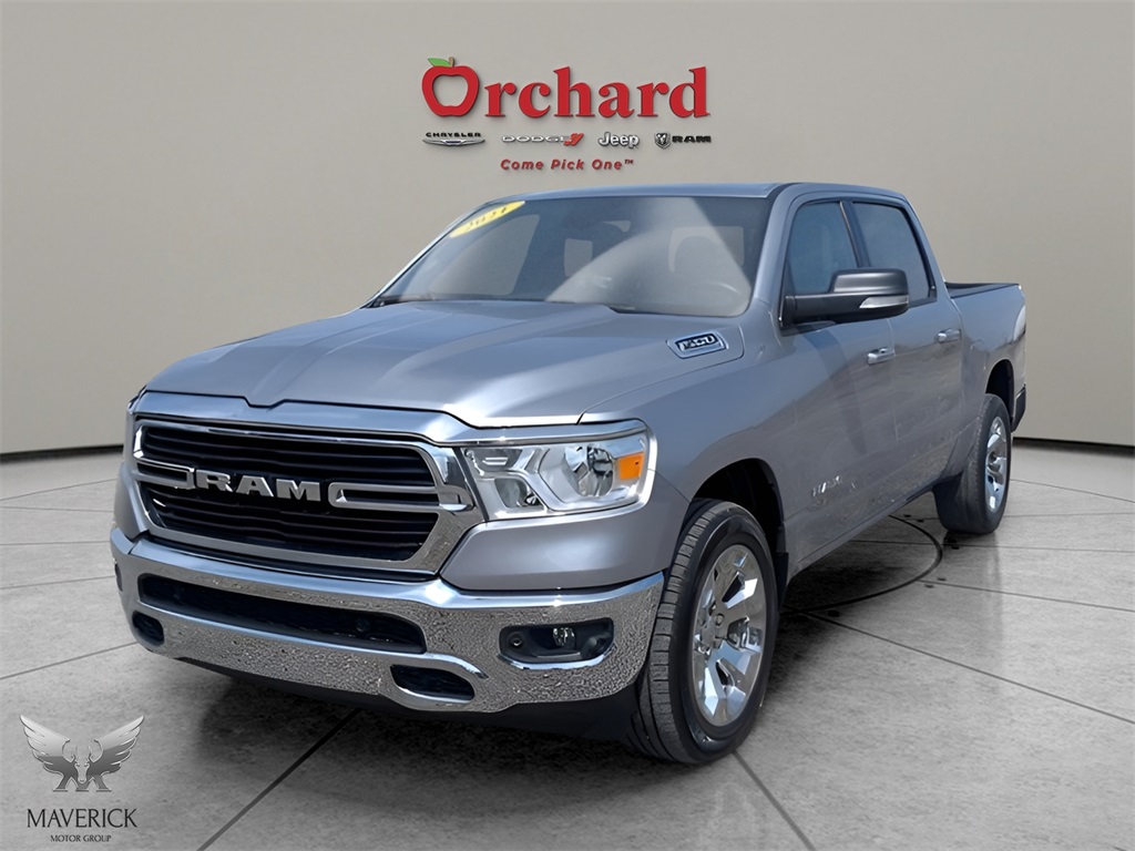 2021 Billet Silver Metallic Clearcoat Ram 1500 Big Horn/Lone Star 4X4 Truck