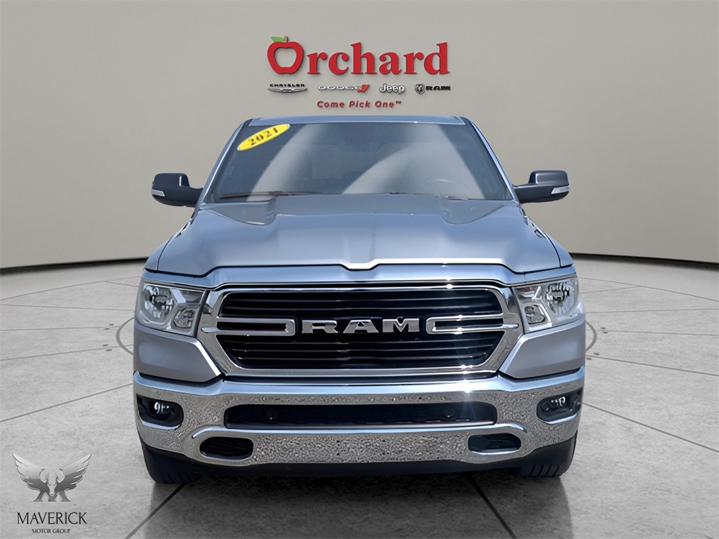 2021 Billet Silver Metallic Clearcoat Ram 1500 Big Horn/Lone Star 4X4 Truck