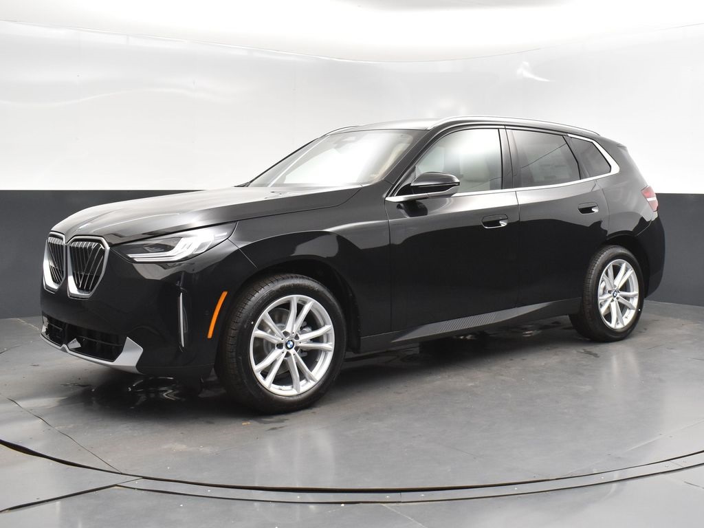 2025 Black Sapphire Metallic BMW X3 30 xDrive AWD SUV