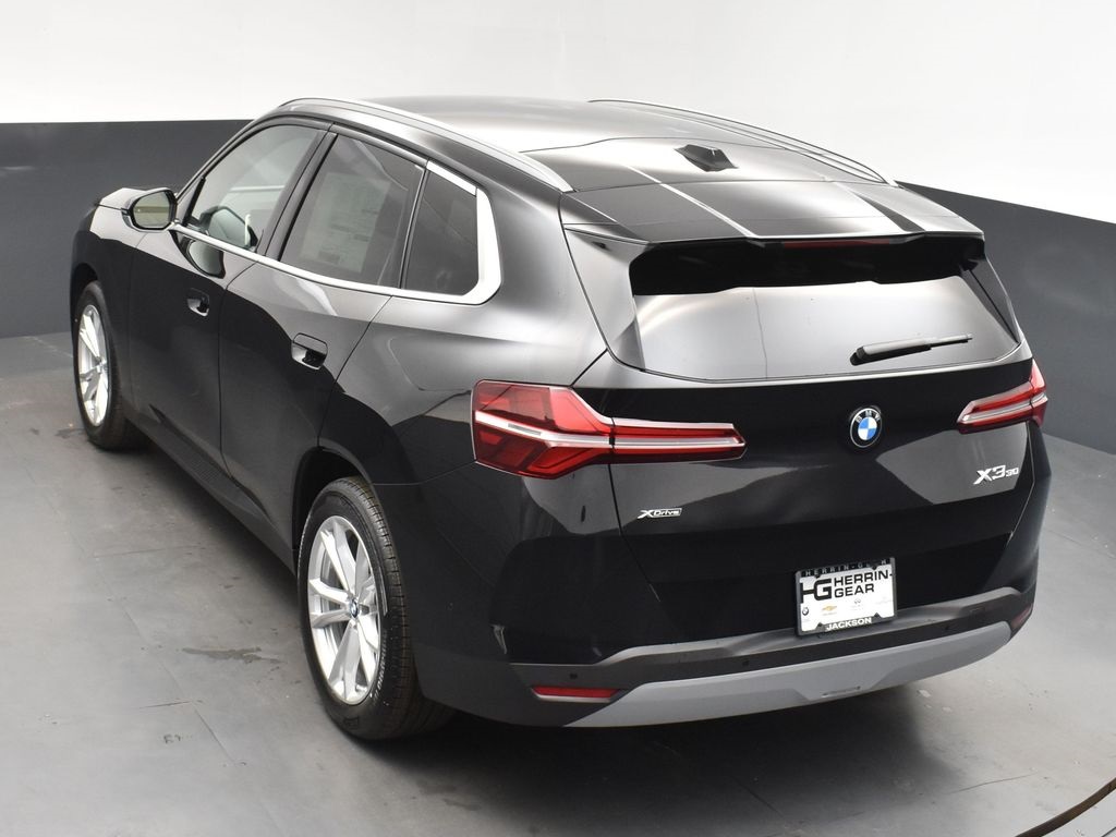 2025 Black Sapphire Metallic BMW X3 30 xDrive AWD SUV