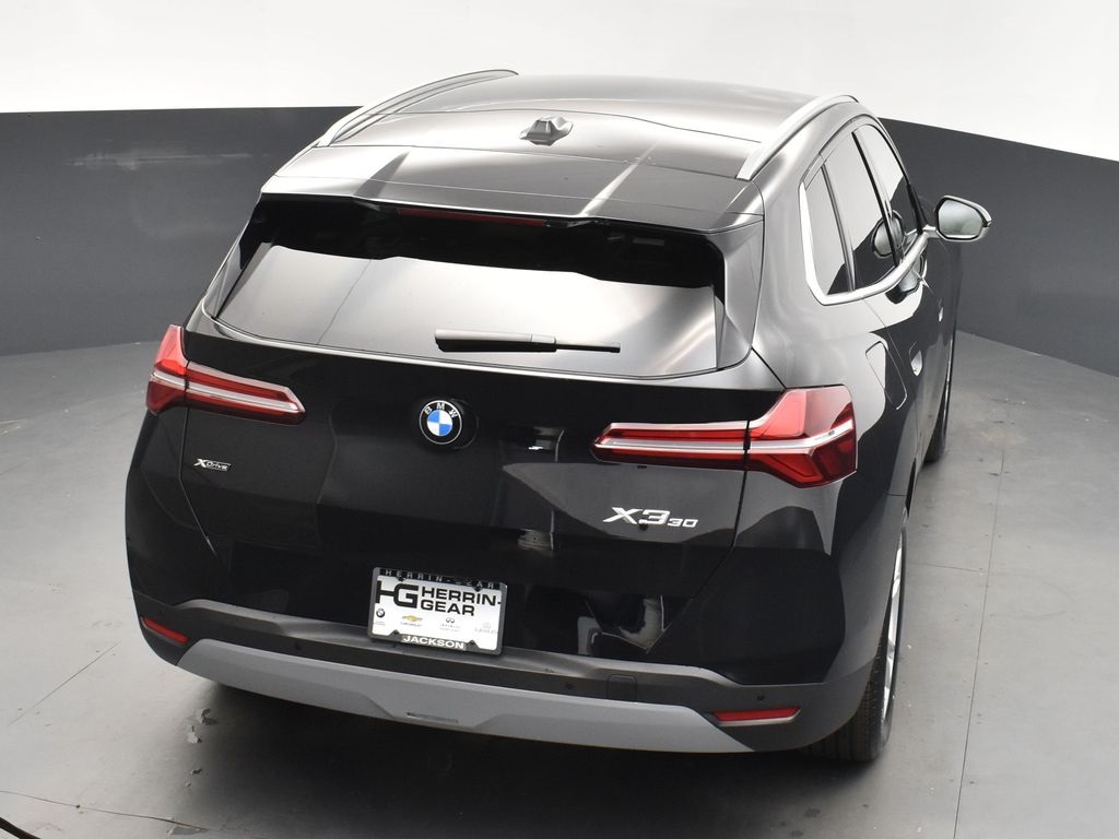 2025 Black Sapphire Metallic BMW X3 30 xDrive AWD SUV