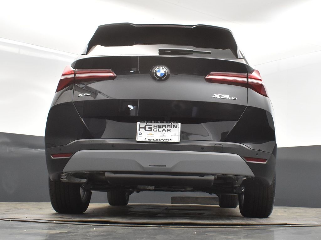 2025 Black Sapphire Metallic BMW X3 30 xDrive AWD SUV