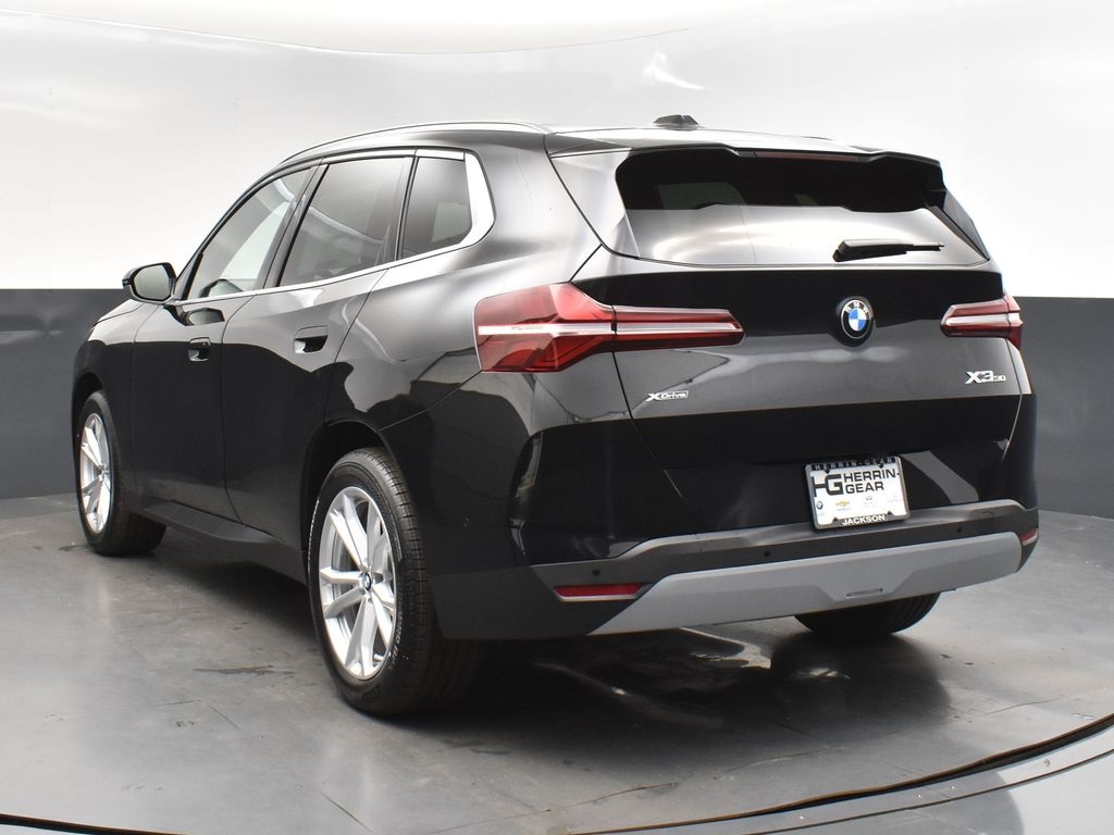 2025 Black Sapphire Metallic BMW X3 30 xDrive AWD SUV