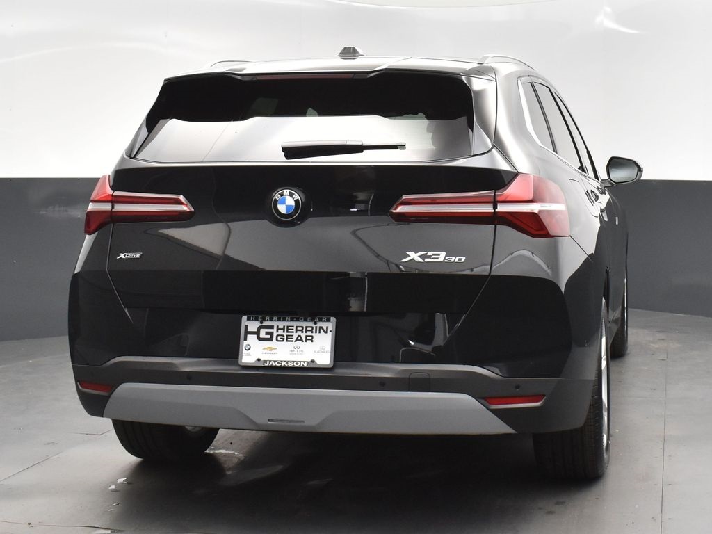 2025 Black Sapphire Metallic BMW X3 30 xDrive AWD SUV
