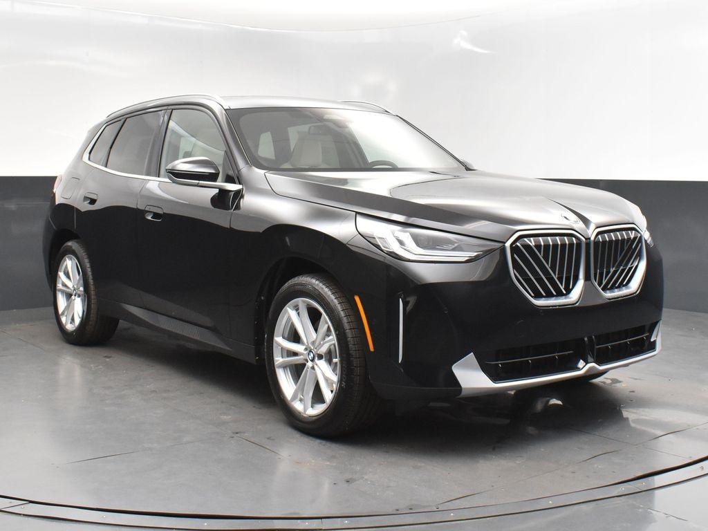 2025 Black Sapphire Metallic BMW X3 30 xDrive AWD SUV