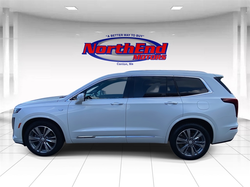 2022 Crystal White Tricoat Cadillac XT6 Premium Luxury AWD SUV
