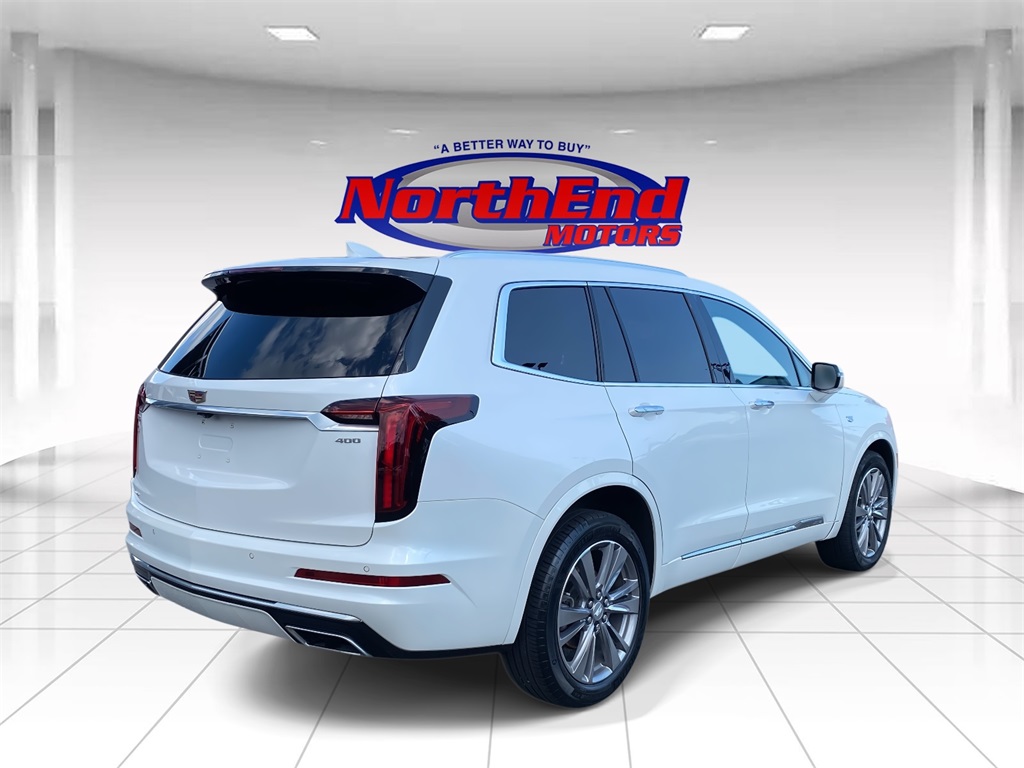 2022 Crystal White Tricoat Cadillac XT6 Premium Luxury AWD SUV