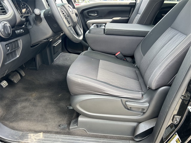 2021 Super Black Nissan Titan SV RWD Truck