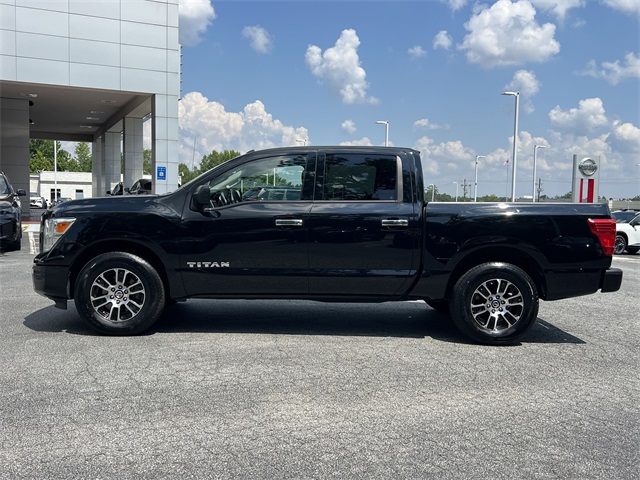 2021 Super Black Nissan Titan SV RWD Truck