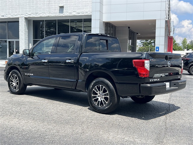 2021 Super Black Nissan Titan SV RWD Truck