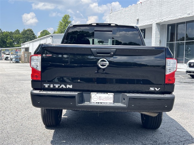 2021 Super Black Nissan Titan SV RWD Truck