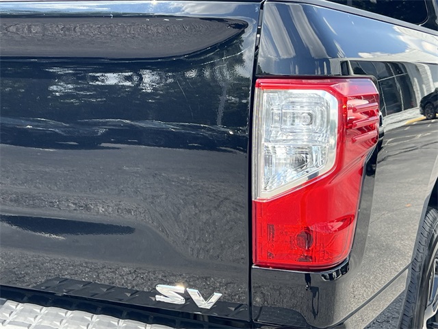 2021 Super Black Nissan Titan SV RWD Truck