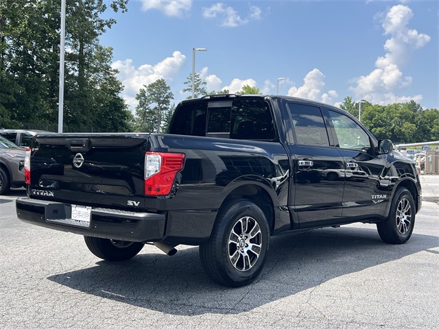 2021 Super Black Nissan Titan SV RWD Truck