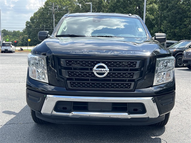 2021 Super Black Nissan Titan SV RWD Truck