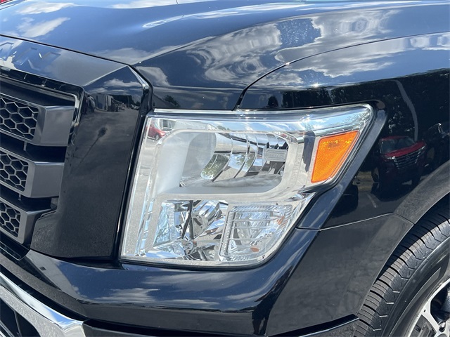 2021 Super Black Nissan Titan SV RWD Truck