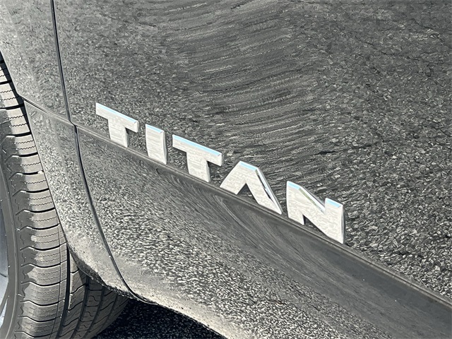 2021 Super Black Nissan Titan SV RWD Truck
