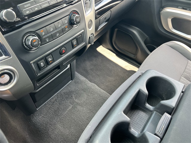 2021 Super Black Nissan Titan SV RWD Truck