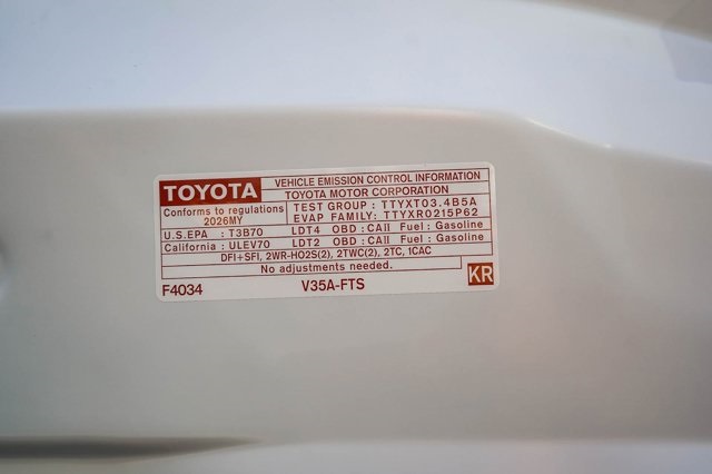 new 2026 Toyota Tundra car, priced at $51,195