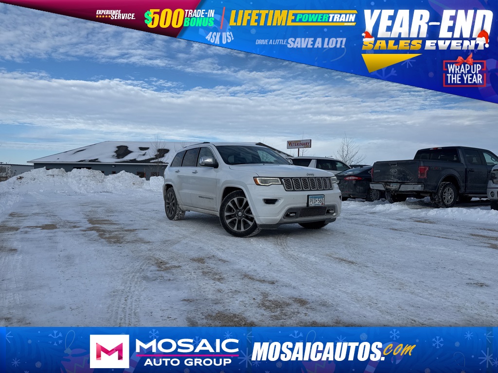 Used 2017 Jeep Grand Cherokee Overland SUVs