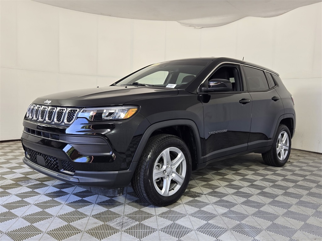 used 2024 Jeep Compass car, priced at $17,998