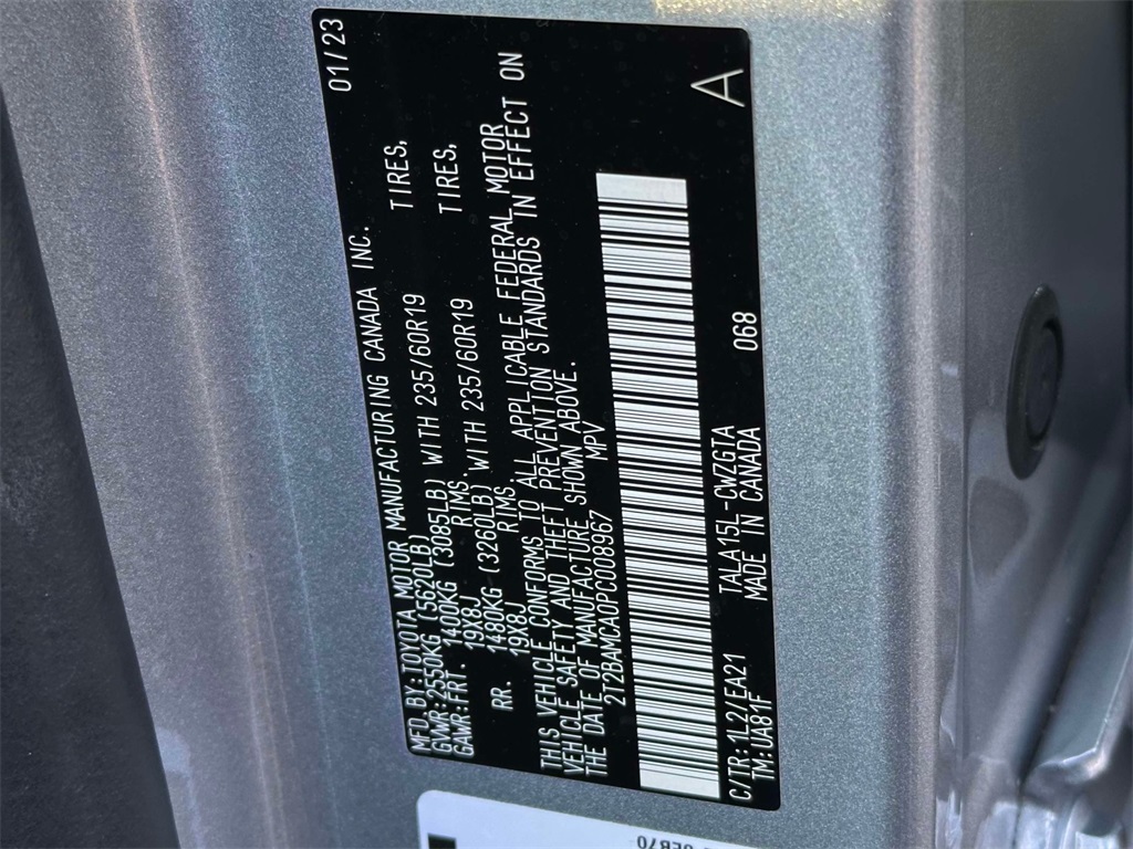 used 2023 Lexus RX car, priced at $43,495