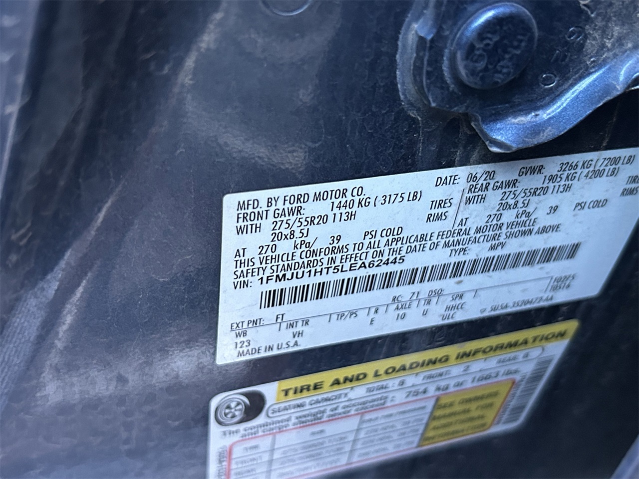 used 2020 Ford Expedition car, priced at $14,995