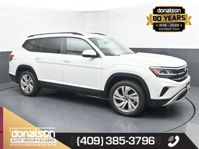 used 2022 Volkswagen Atlas car, priced at $25,444