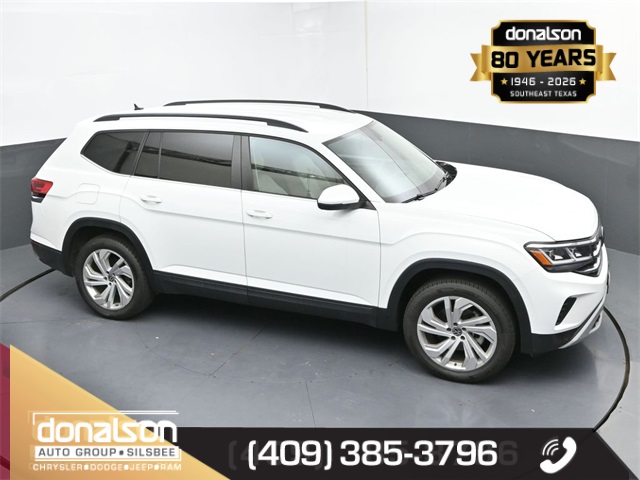 used 2022 Volkswagen Atlas car, priced at $25,444
