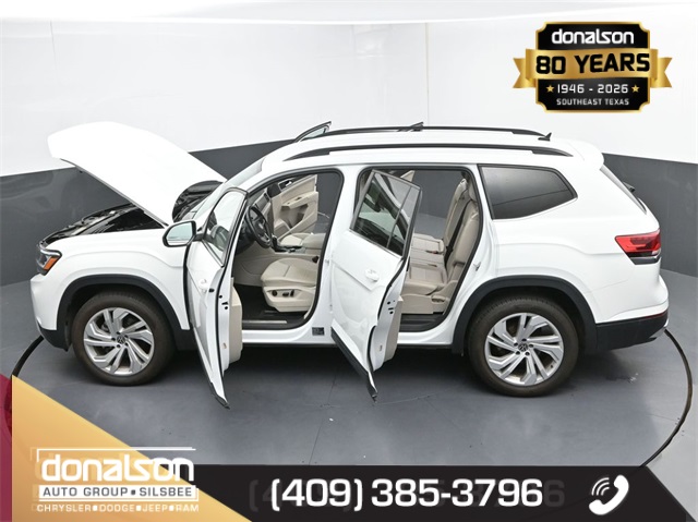 used 2022 Volkswagen Atlas car, priced at $25,444