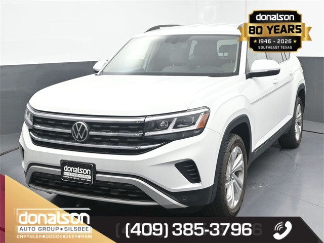 used 2022 Volkswagen Atlas car, priced at $25,444