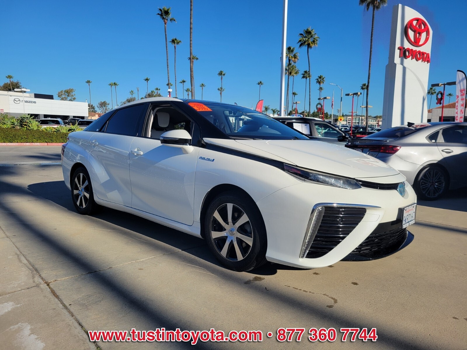 Certified 2018 Toyota Mirai Mirai with VIN JTDBVRBD9JA004476 for sale in Riverside, CA