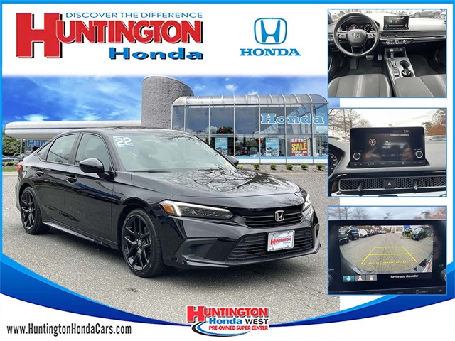 used 2022 Honda Civic car, priced at $21,214