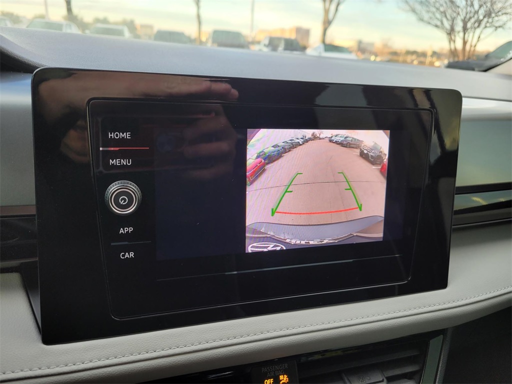 used 2025 Volkswagen Taos car, priced at $23,200