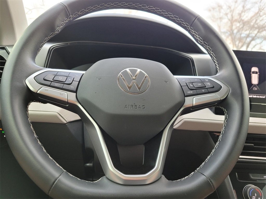 used 2025 Volkswagen Taos car, priced at $23,200