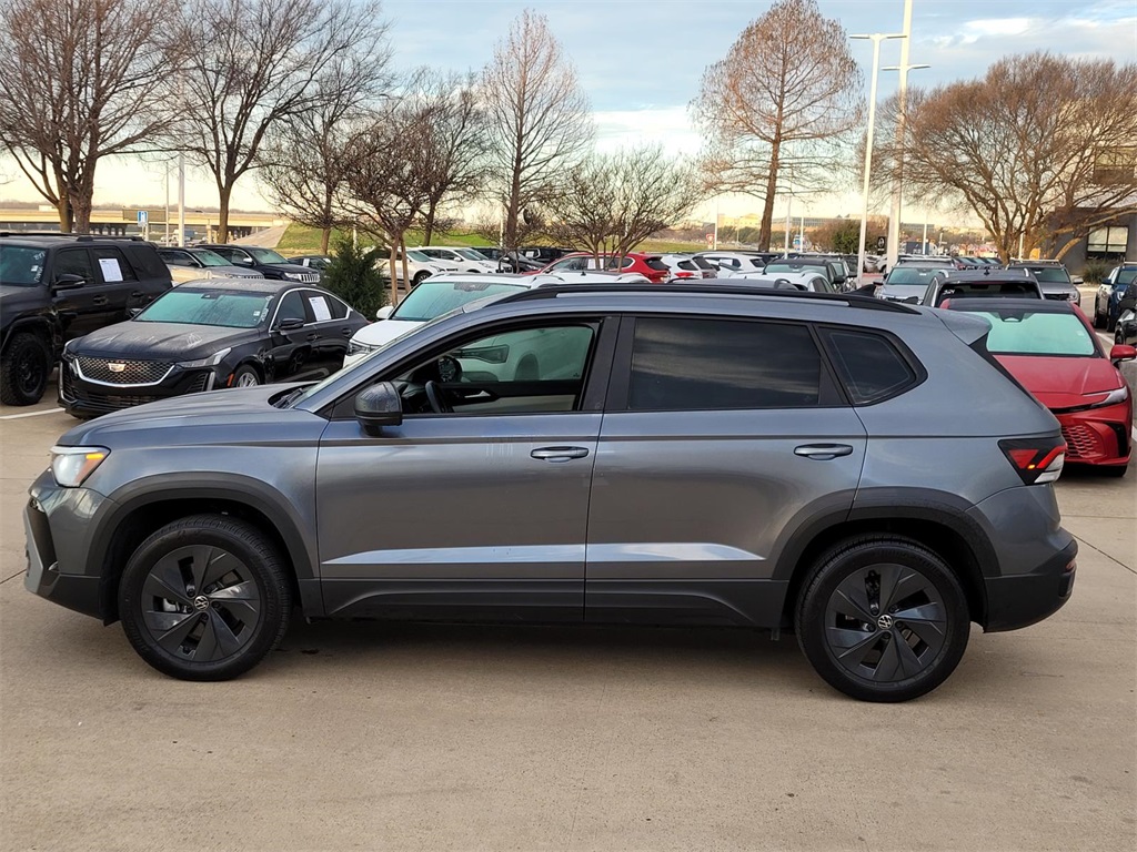 used 2025 Volkswagen Taos car, priced at $23,200