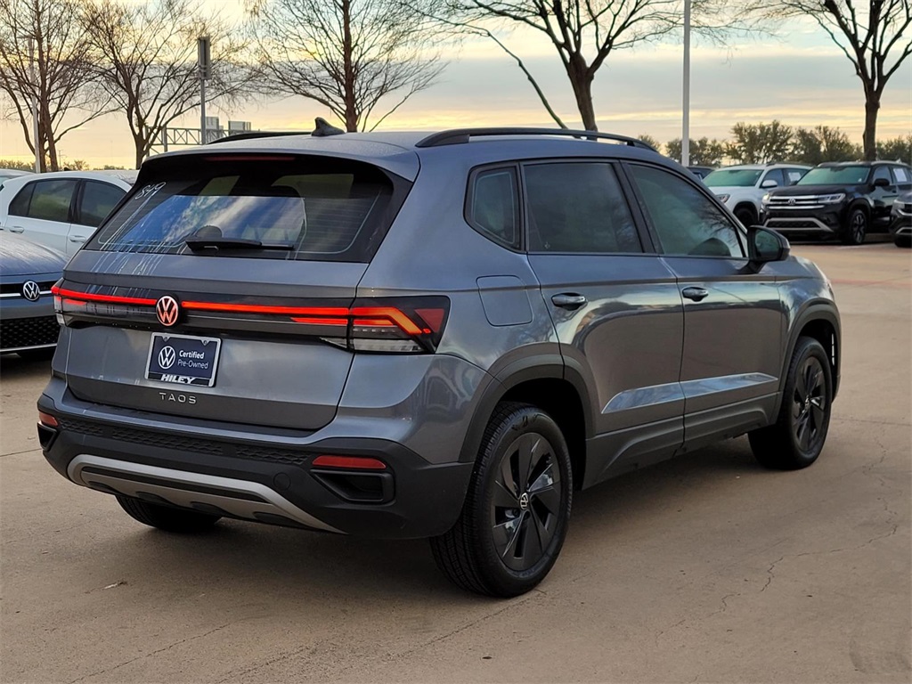 used 2025 Volkswagen Taos car, priced at $23,200