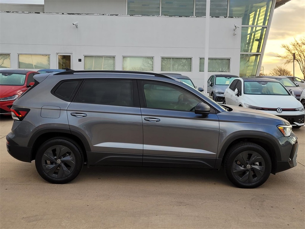 used 2025 Volkswagen Taos car, priced at $23,200
