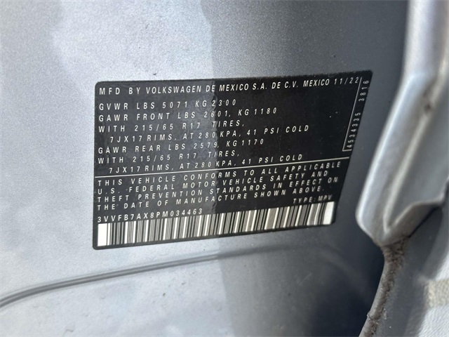 used 2023 Volkswagen Tiguan car, priced at $24,662