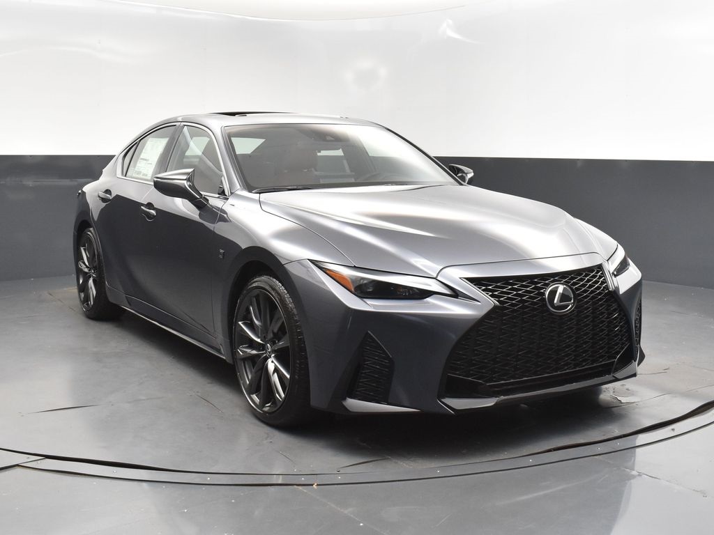 2025 Gray Lexus IS 350 F SPORT Design RWD Sedan
