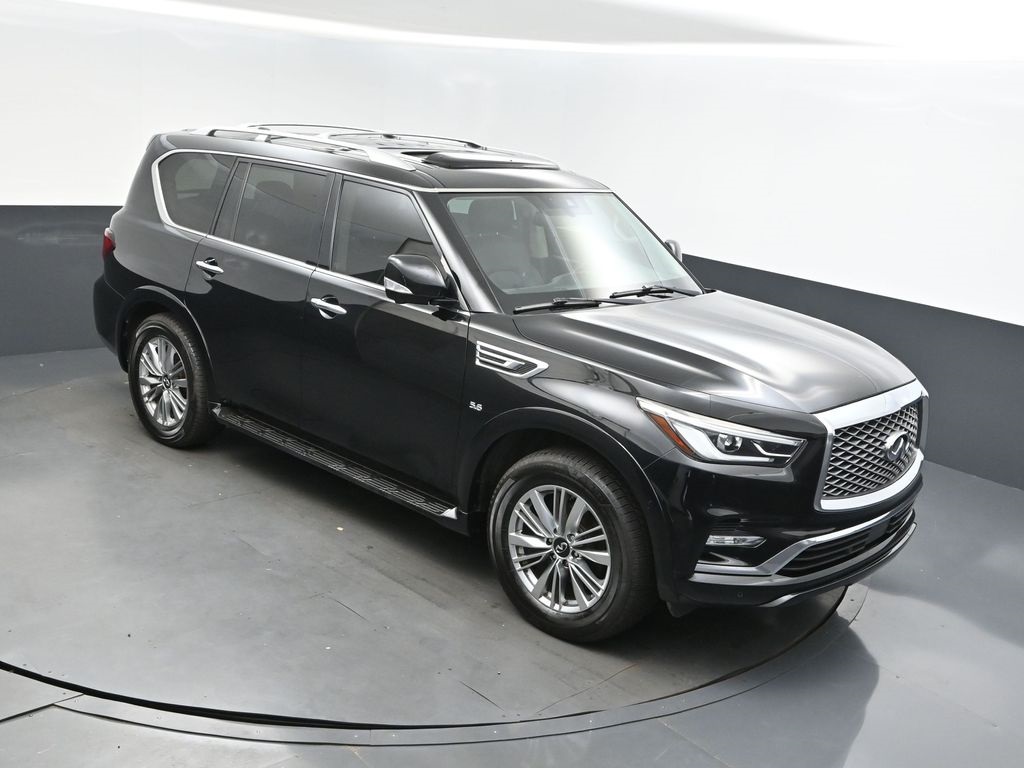 2019 Black Obsidian INFINITI QX80 LUXE SUV